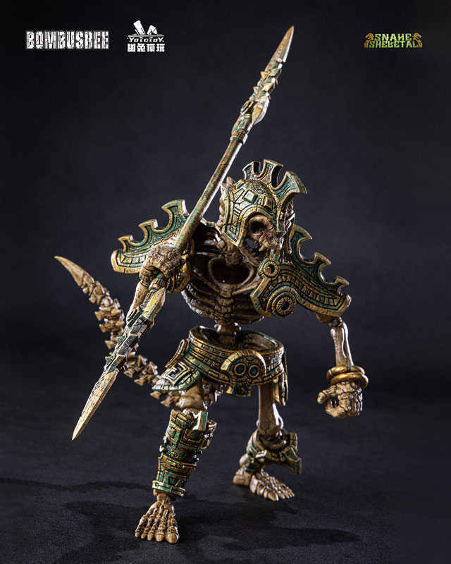 【特典】SNAKE SKELETALシリーズ 1/12スケール 可動フィギュア3体セット