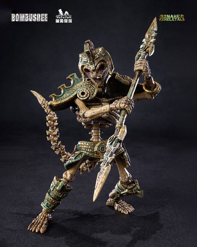 【特典】SNAKE SKELETALシリーズ 1/12スケール 可動フィギュア3体セット
