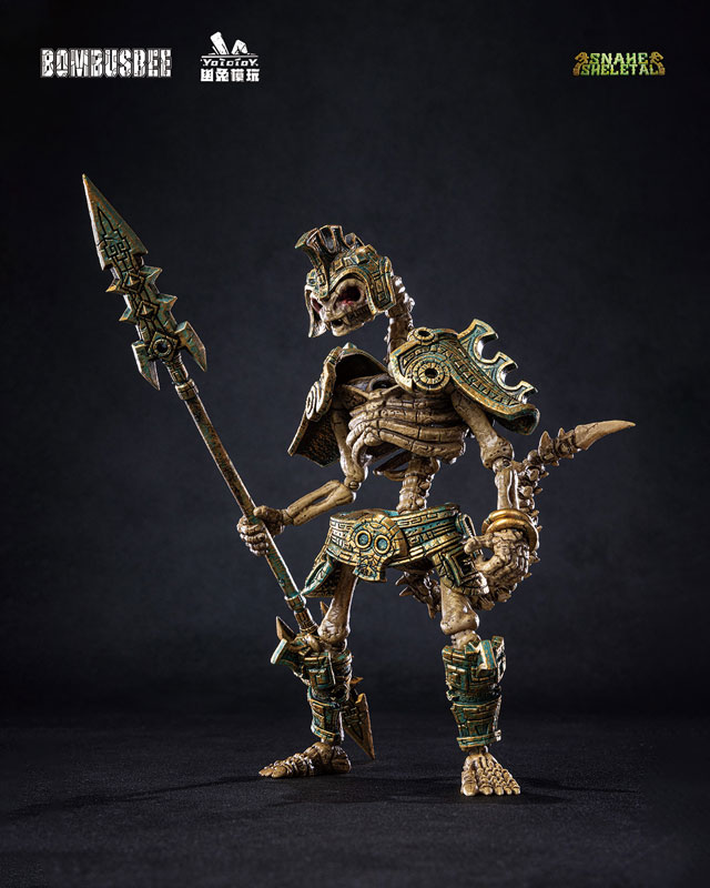 【特典】SNAKE SKELETALシリーズ 1/12スケール 可動フィギュア3体セット