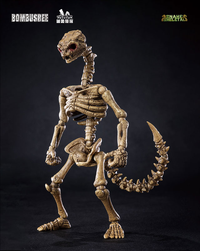 【特典】SNAKE SKELETALシリーズ 1/12スケール 可動フィギュア3体セット
