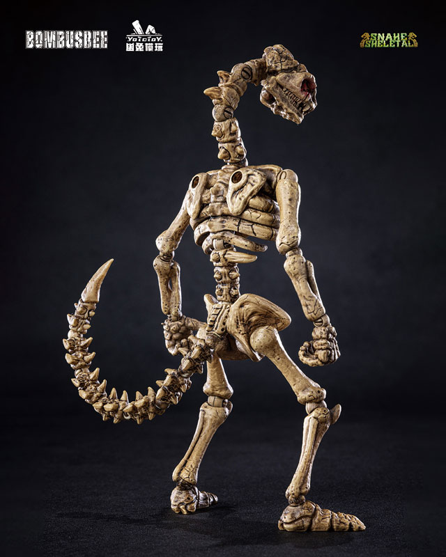 【特典】SNAKE SKELETALシリーズ 1/12スケール 可動フィギュア3体セット