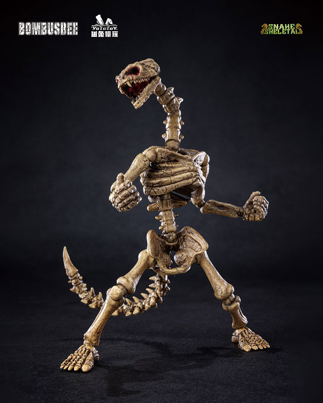 【特典】SNAKE SKELETALシリーズ 1/12スケール 可動フィギュア3体セット