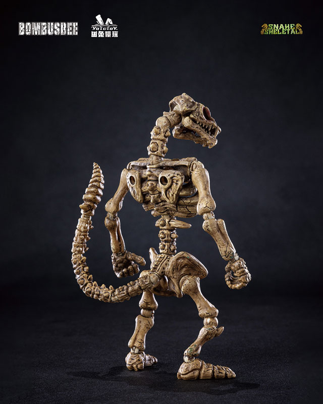 【特典】SNAKE SKELETALシリーズ 1/12スケール 可動フィギュア3体セット