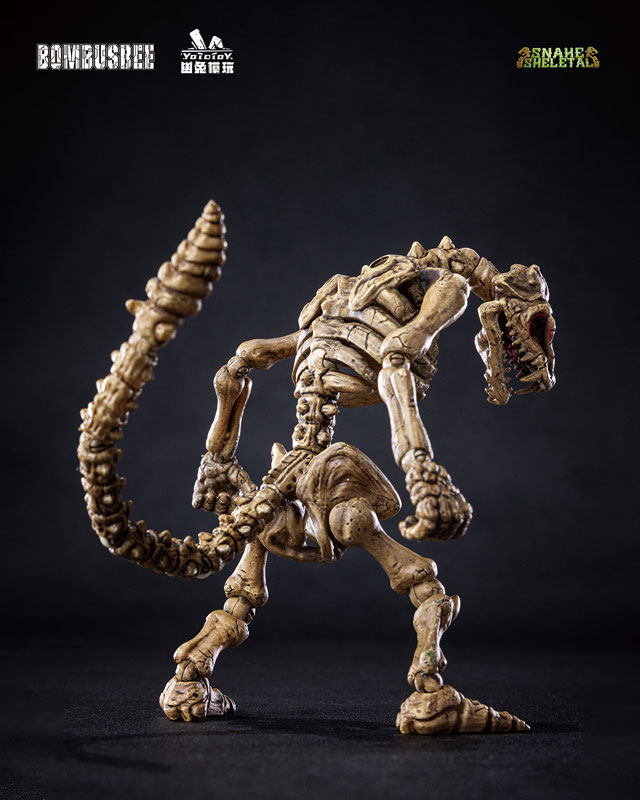 【特典】SNAKE SKELETALシリーズ 1/12スケール 可動フィギュア3体セット