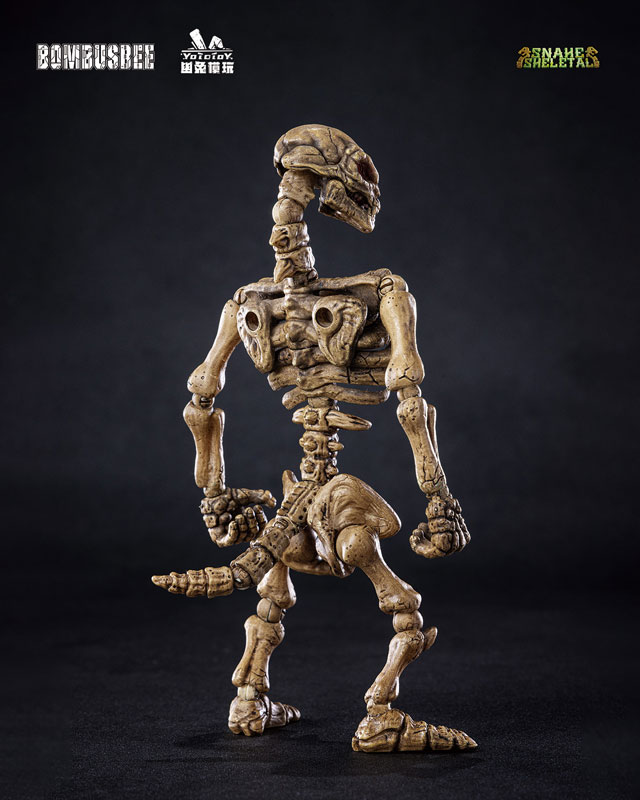 【特典】SNAKE SKELETALシリーズ 1/12スケール 可動フィギュア3体セット