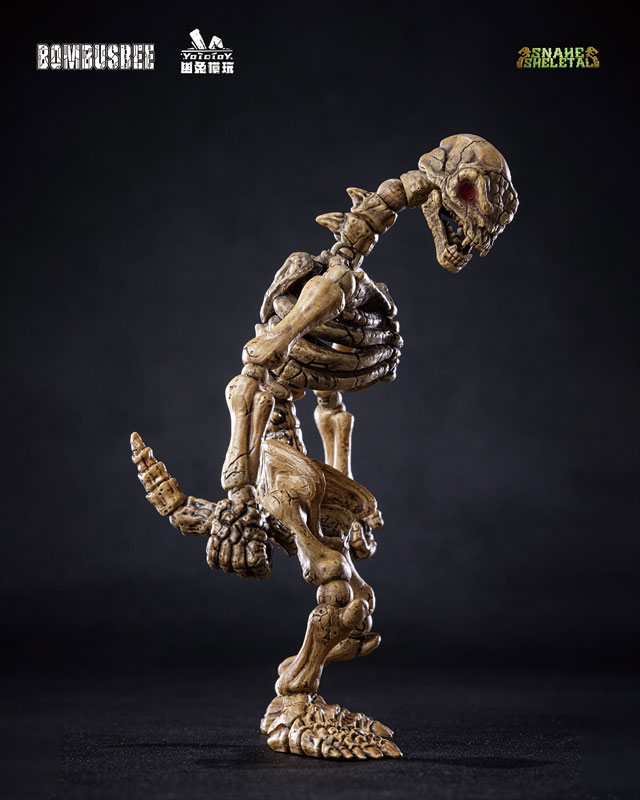 【特典】SNAKE SKELETALシリーズ 1/12スケール 可動フィギュア3体セット