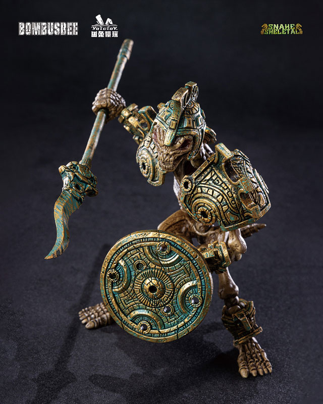 【特典】SNAKE SKELETALシリーズ 1/12スケール 可動フィギュア3体セット