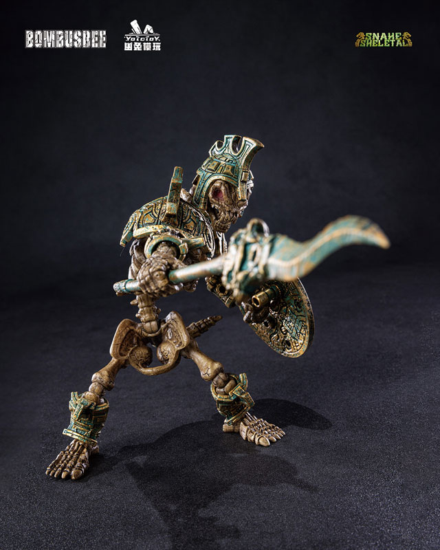 【特典】SNAKE SKELETALシリーズ 1/12スケール 可動フィギュア3体セット