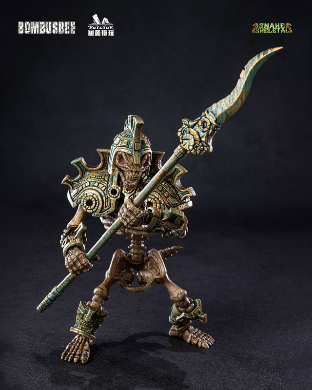 【特典】SNAKE SKELETALシリーズ 1/12スケール 可動フィギュア3体セット