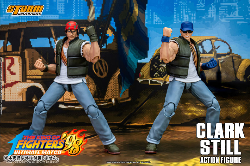 ザ・キング・オブ・ファイターズ ’98 アルティメットマッチ アクションフィギュア クラーク・スティル