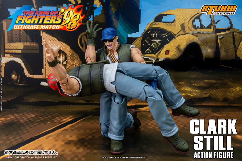 ザ・キング・オブ・ファイターズ ’98 アルティメットマッチ アクションフィギュア クラーク・スティル