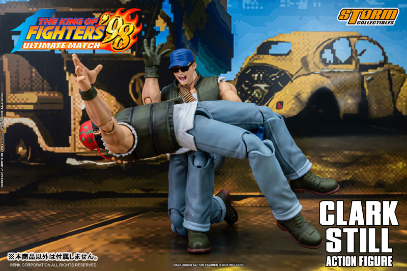 ザ・キング・オブ・ファイターズ ’98 アルティメットマッチ アクションフィギュア クラーク・スティル