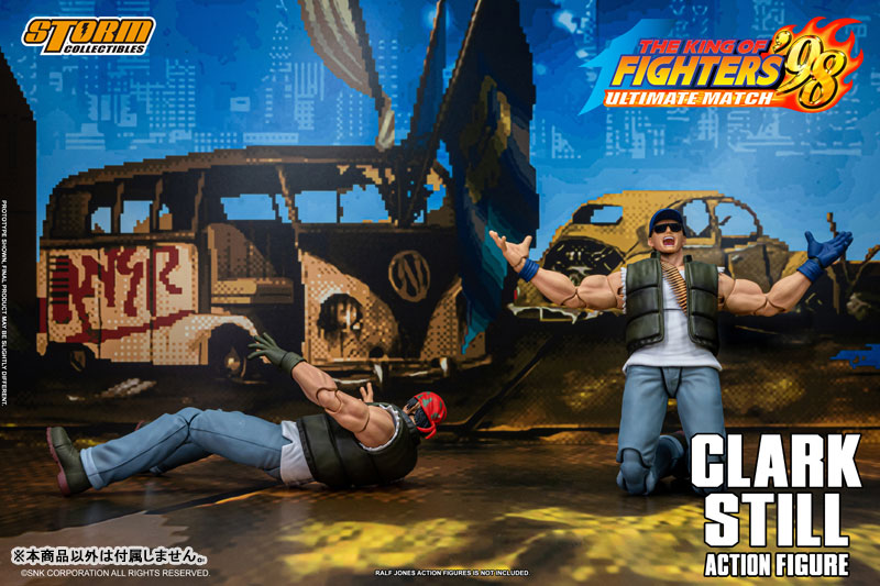 ザ・キング・オブ・ファイターズ ’98 アルティメットマッチ アクションフィギュア クラーク・スティル
