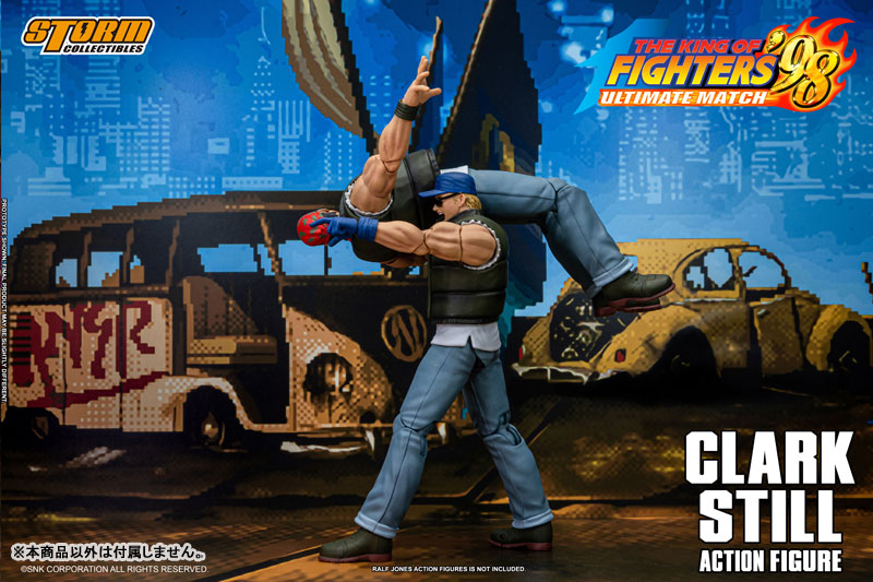 ザ・キング・オブ・ファイターズ ’98 アルティメットマッチ アクションフィギュア クラーク・スティル