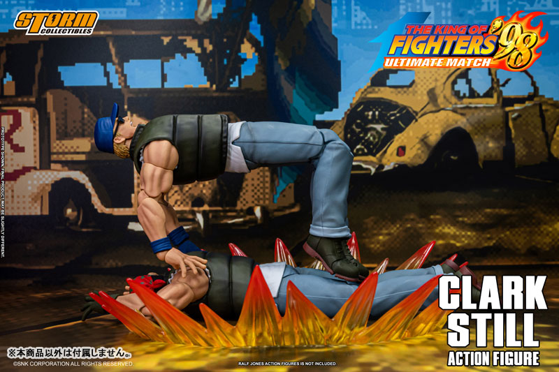 ザ・キング・オブ・ファイターズ ’98 アルティメットマッチ アクションフィギュア クラーク・スティル