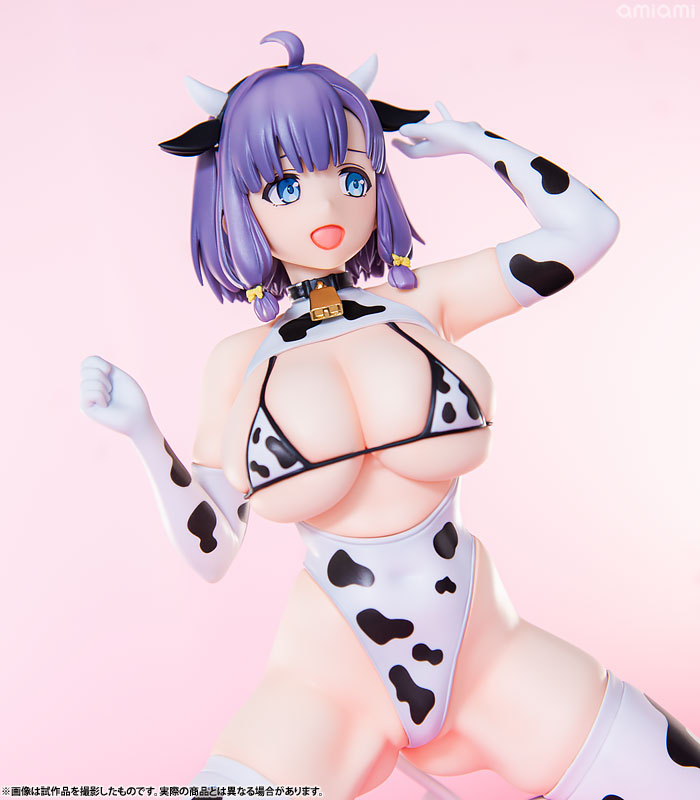 ぬきたし THE ANIMATION 畔美岬 牛柄コスチューム フィギュア 商品イメージ