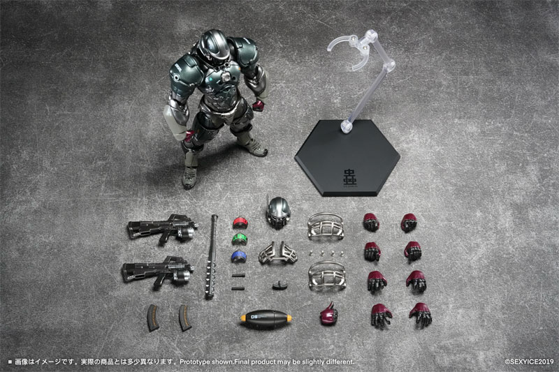 【限定販売】PURE.ICE x 蟲 アンクワルジン UNKVAL 突撃I型 粉砕者スマッシャー - アナコンダ強襲部隊型