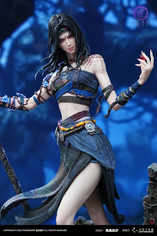 【前入金 銀行振込のみ】A Portrait of Jianghu: Bad Guys Zhiwu Yelu Nine Nether Mysterious Heaven Ver. 1/4 スタチュー