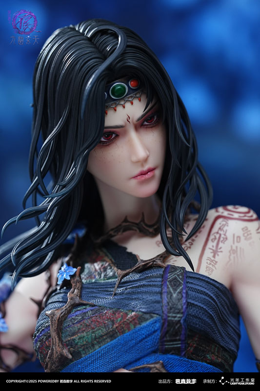 【前入金 銀行振込のみ】A Portrait of Jianghu: Bad Guys Zhiwu Yelu Nine Nether Mysterious Heaven Ver. 1/4 スタチュー