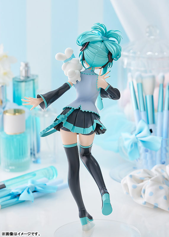 POP UP PARADE 初音ミク×シナモロール 初音ミク シナモロールコラボVer. L size 完成品フィギュア
