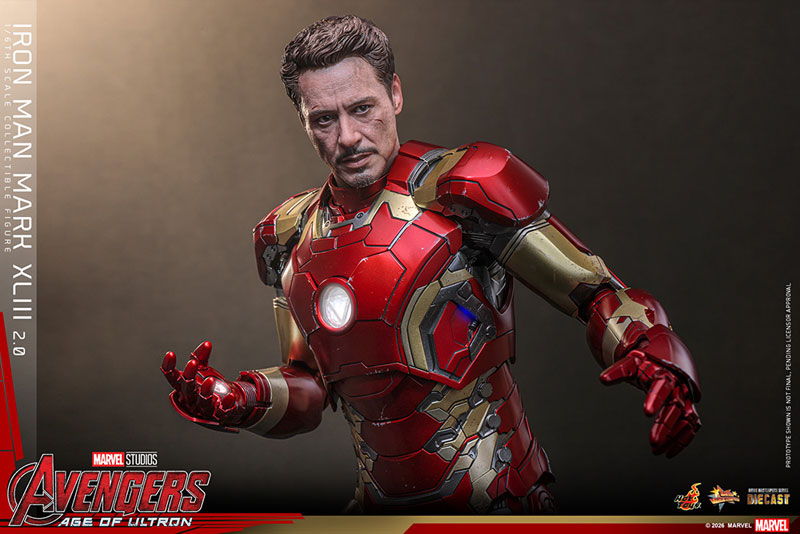 ムービー・マスターピース DIECAST 1/6 アイアンマン マーク43 2.0版 延期前倒可能性大