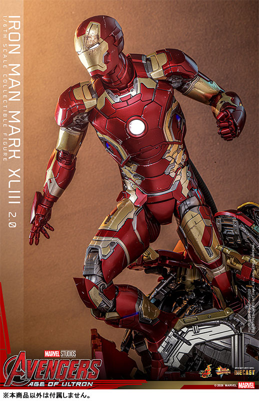 ムービー・マスターピース DIECAST 1/6 アイアンマン マーク43 2.0版 延期前倒可能性大