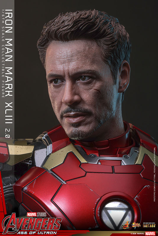 ムービー・マスターピース DIECAST 1/6 アイアンマン マーク43 2.0版 延期前倒可能性大