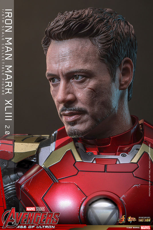 ムービー・マスターピース DIECAST 1/6 アイアンマン マーク43 2.0版 延期前倒可能性大