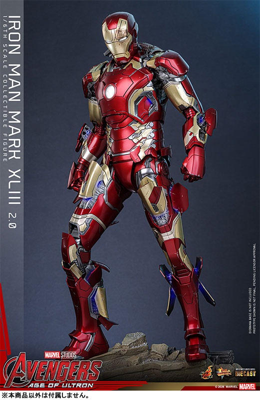 ムービー・マスターピース DIECAST 1/6 アイアンマン マーク43 2.0版 延期前倒可能性大