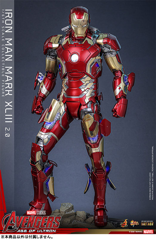 ムービー・マスターピース DIECAST 1/6 アイアンマン マーク43 2.0版 延期前倒可能性大