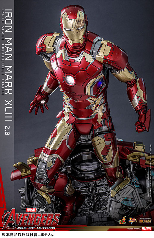 ムービー・マスターピース DIECAST 1/6 アイアンマン マーク43 2.0版 延期前倒可能性大