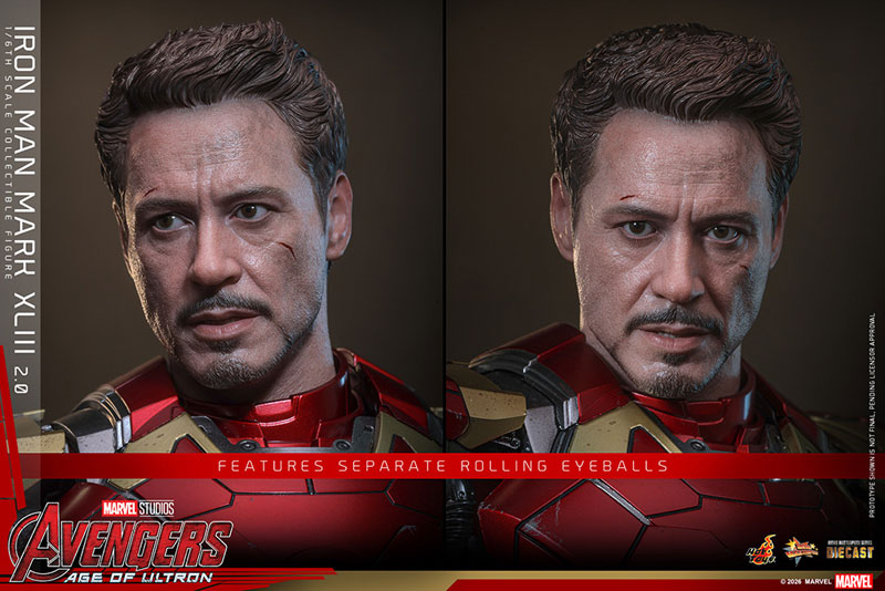 ムービー・マスターピース DIECAST 1/6 アイアンマン マーク43 2.0版 延期前倒可能性大