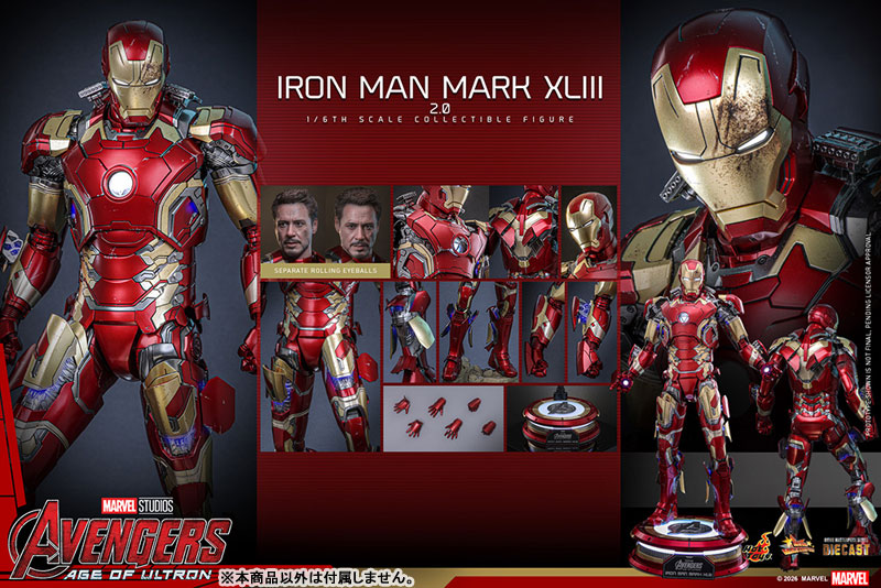 予約開始】「ムービー・マスターピース DIECAST 1/6 アイアンマン