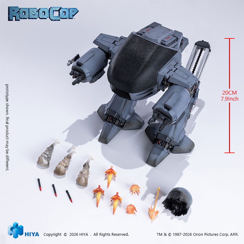 ロボコップ 1/12 アクションフィギュア ED-209