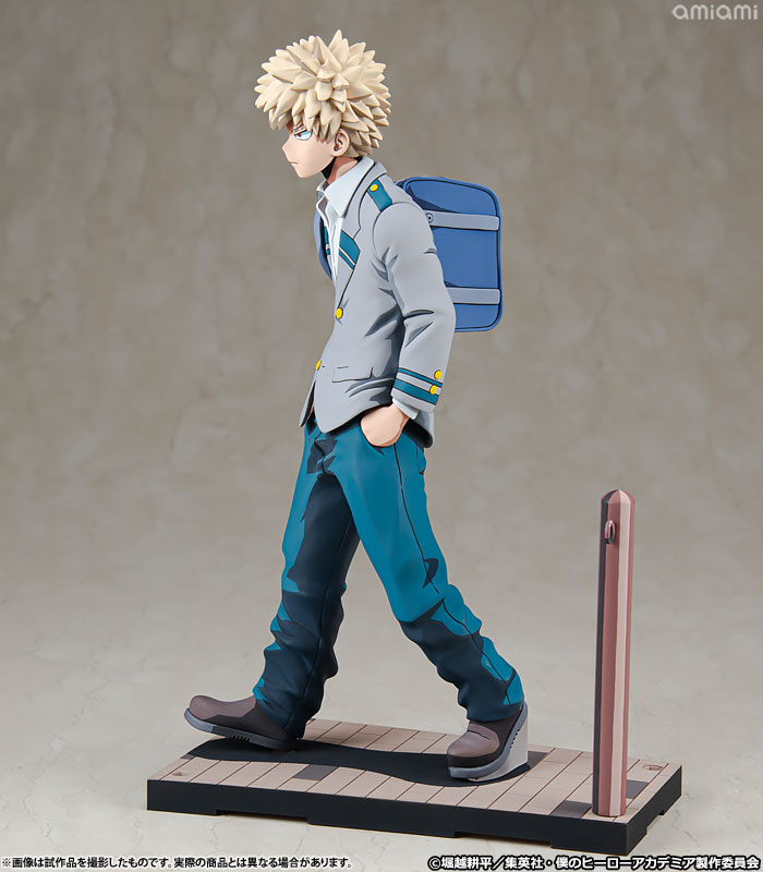 アニメ「僕のヒーローアカデミア」爆豪勝己 雄英高校制服 二次元化Ver. 1/8 完成品フィギュア