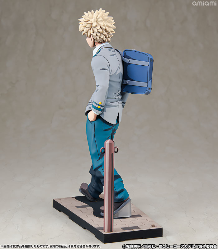 アニメ「僕のヒーローアカデミア」爆豪勝己 雄英高校制服 二次元化Ver. 1/8 完成品フィギュア