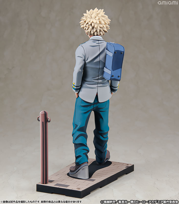 アニメ「僕のヒーローアカデミア」爆豪勝己 雄英高校制服 二次元化Ver. 1/8 完成品フィギュア