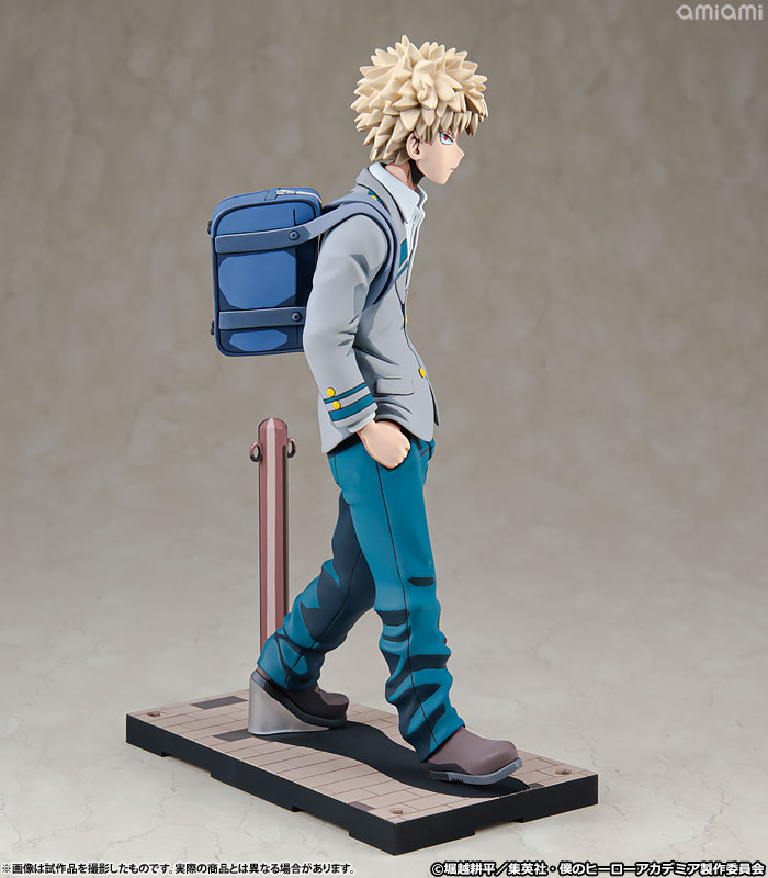 アニメ「僕のヒーローアカデミア」爆豪勝己 雄英高校制服 二次元化Ver. 1/8 完成品フィギュア