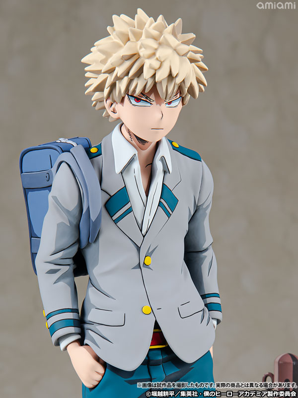 アニメ「僕のヒーローアカデミア」爆豪勝己 雄英高校制服 二次元化Ver. 1/8 完成品フィギュア
