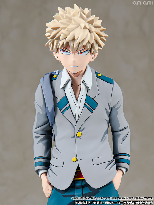 アニメ「僕のヒーローアカデミア」爆豪勝己 雄英高校制服 二次元化Ver. 1/8 完成品フィギュア