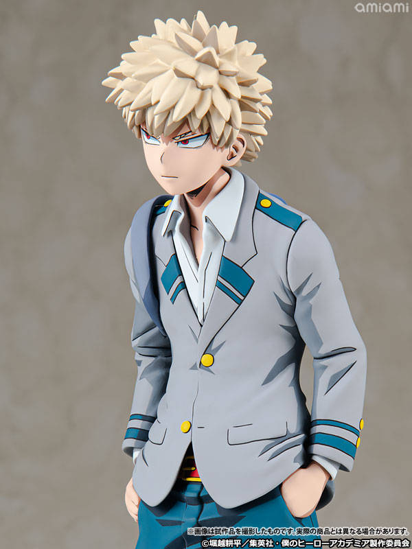アニメ「僕のヒーローアカデミア」爆豪勝己 雄英高校制服 二次元化Ver. 1/8 完成品フィギュア