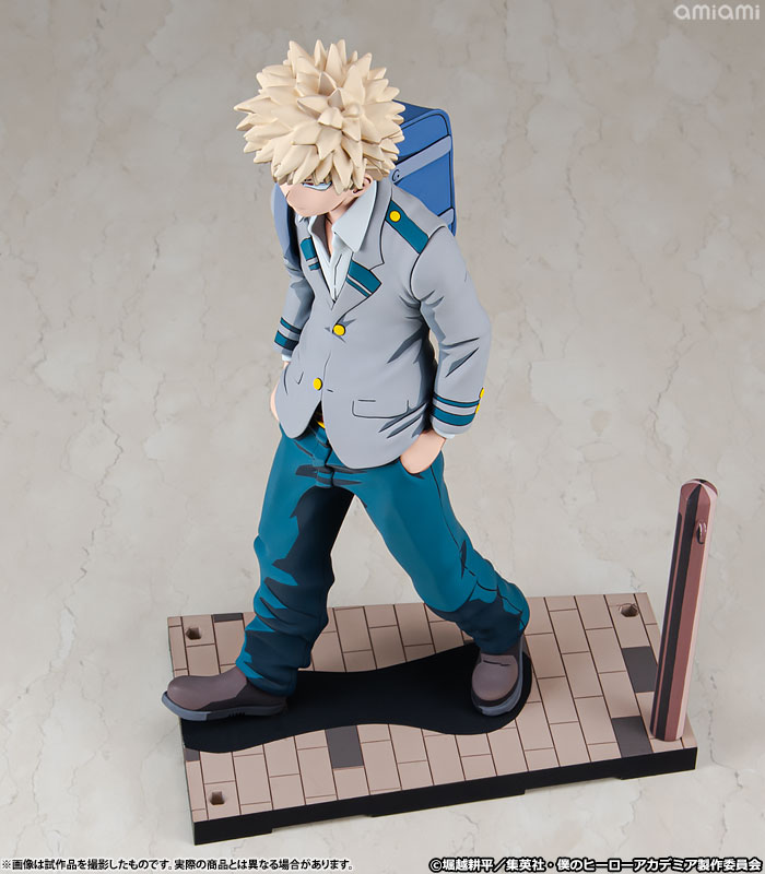 アニメ「僕のヒーローアカデミア」爆豪勝己 雄英高校制服 二次元化Ver. 1/8 完成品フィギュア