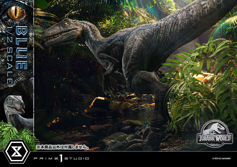 【前入金 銀行振込のみ】レガシーミュージアムコレクション ジュラシック・ワールド/炎の王国 ブルー 1/2 スケール