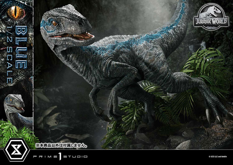 【前入金 銀行振込のみ】レガシーミュージアムコレクション ジュラシック・ワールド/炎の王国 ブルー 1/2 スケール