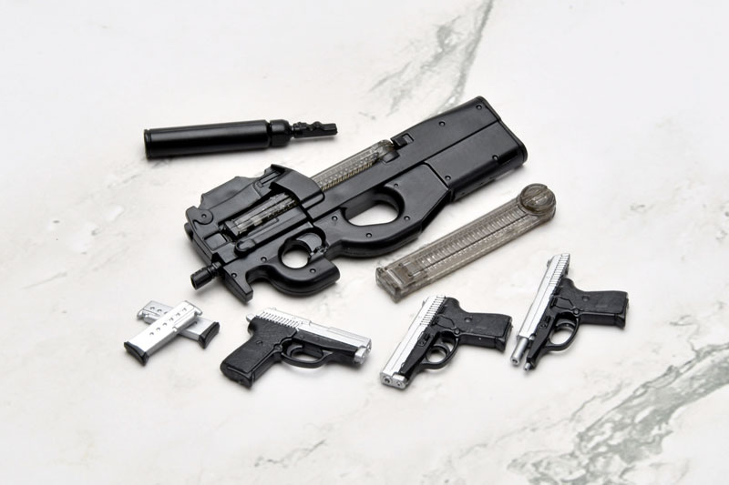 リトルアーモリー [LA-GG01]ガンスリンガー・ガール ヘンリエッタ P90・P239タイプ 1/12 プラモデル