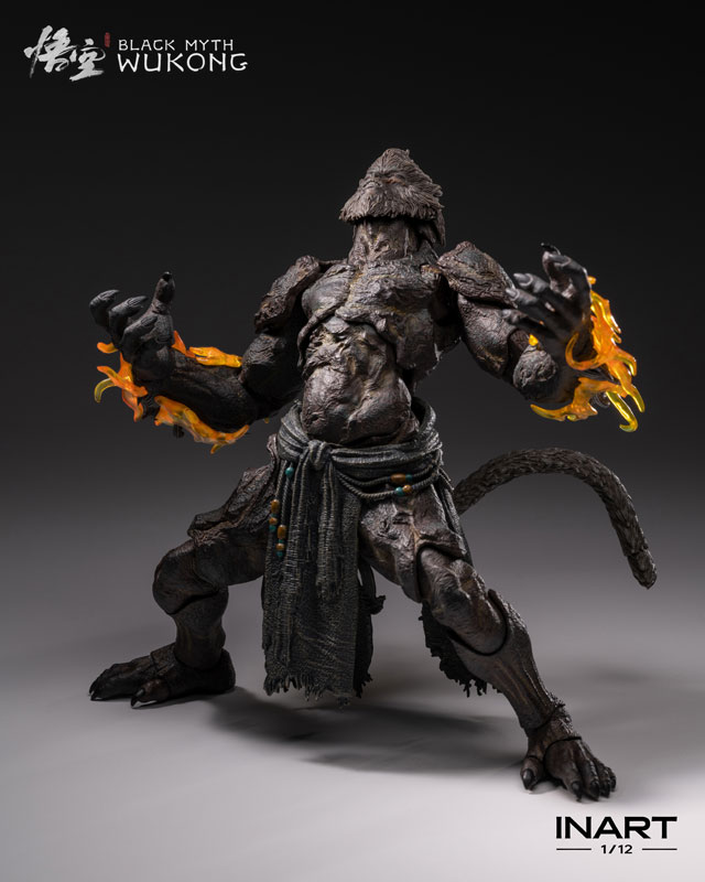 黒神話：悟空 石猿 1/12 完成品アクションフィギュア