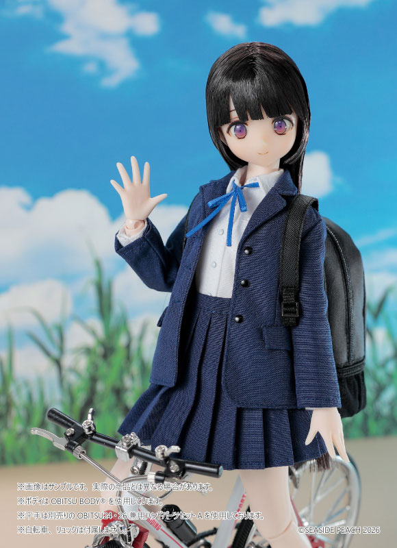 『海辺の制服生活』海辺すず 1/6 オリジナルドール シーサイドピーチ 全体バリエーション
