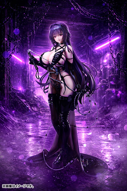 ミハラ フリーイング フィギュア バストアップ 髪の流れとグラデーション塗装