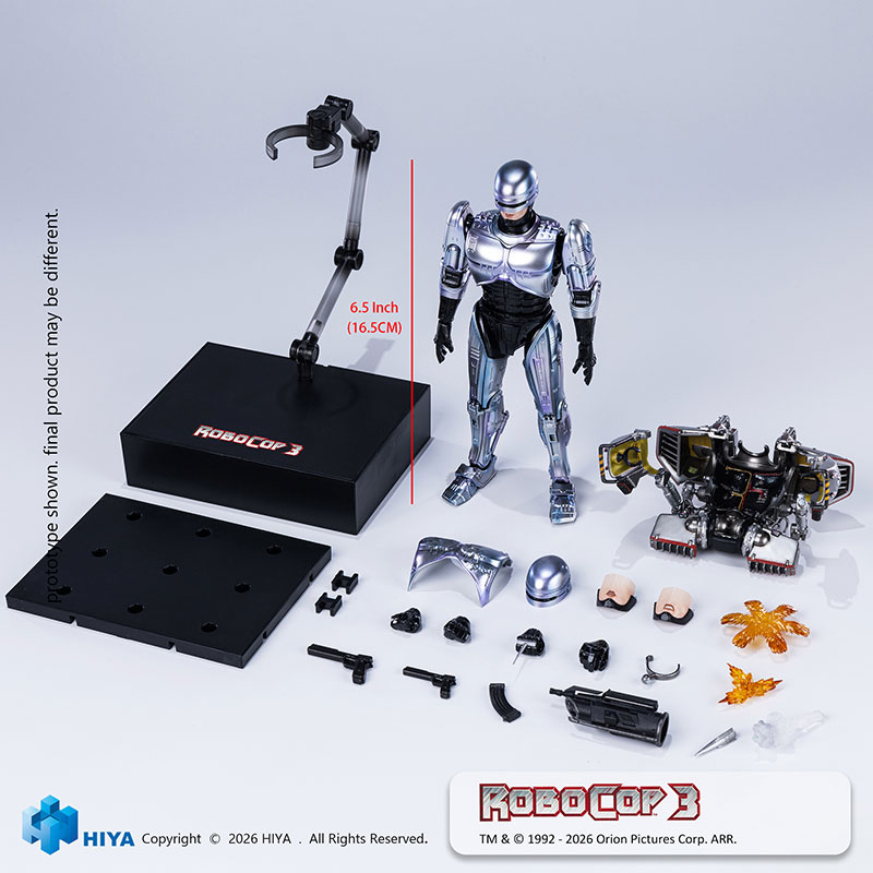 ロボコップ3 1/12 アクションフィギュア ロボコップ[ハイヤトイズ