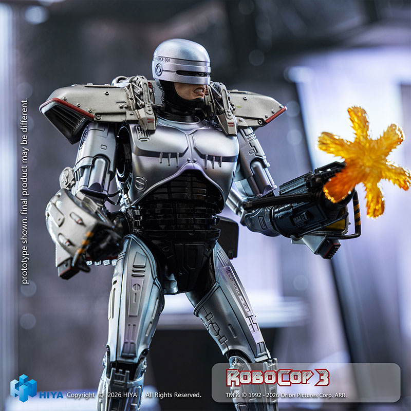 ロボコップ3 1/12 アクションフィギュア ロボコップ[ハイヤトイズ